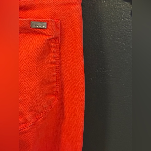 87 - R Jeans Washed Red Denim - Picture 2 of 5